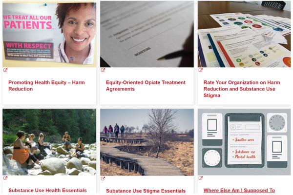 Harm Reduction and Substance Use Health Page